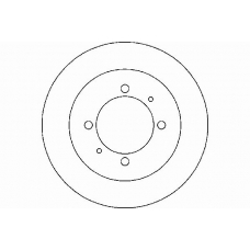 MDC1369 MINTEX Тормозной диск