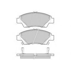 12-1446 E.T.F. Комплект тормозных колодок, дисковый тормоз