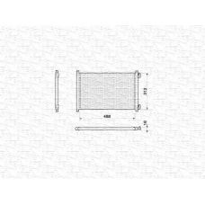 350203142000 MAGNETI MARELLI Конденсатор, кондиционер