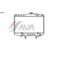 TO2067 AVA Радиатор, охлаждение двигателя