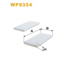 WP9354 WIX Фильтр, воздух во внутренном пространстве