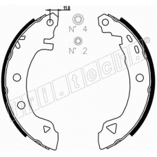 17400 fri.tech. Комплект тормозных колодок