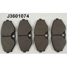 J3601074 NIPPARTS Комплект тормозных колодок, дисковый тормоз