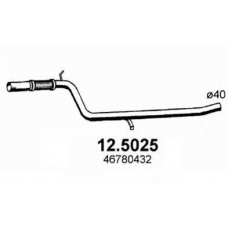 12.5025 ASSO Труба выхлопного газа