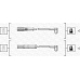 941318111161 MAGNETI MARELLI Комплект проводов зажигания