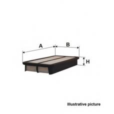 EAF3486.10 OPEN PARTS Воздушный фильтр