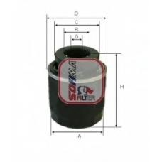 S 3573 R SOFIMA Масляный фильтр