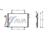 RT5221 AVA Конденсатор, кондиционер