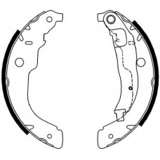 BS1187 QUINTON HAZELL Комплект тормозных колодок