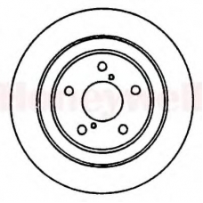 561666B BENDIX Тормозной диск