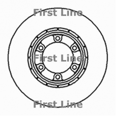 FBD515 FIRST LINE Тормозной диск