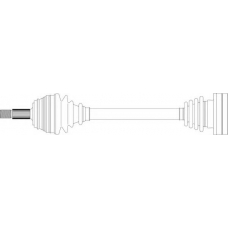 WW3150 General Ricambi Приводной вал