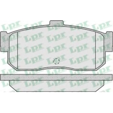 05P929 LPR Комплект тормозных колодок, дисковый тормоз