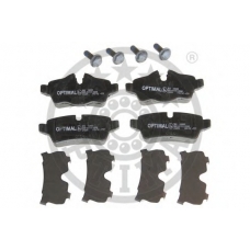12433 OPTIMAL Комплект тормозных колодок, дисковый тормоз