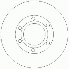 D2512 ROULUNDS Тормозной диск