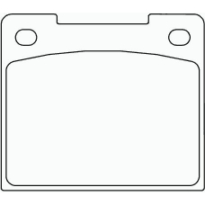 MGB533 MINTEX Комплект тормозных колодок, дисковый тормоз