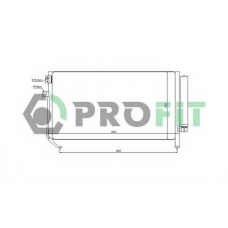 PR 2028C1 PROFIT Конденсатор, кондиционер