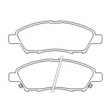 MDB2977 MINTEX Комплект тормозных колодок, дисковый тормоз