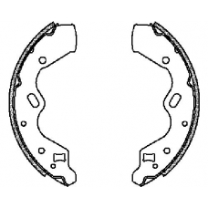 MFR461 MINTEX Комплект тормозных колодок