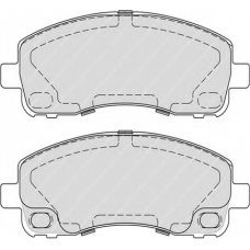 FVR4315 FERODO Комплект тормозных колодок, дисковый тормоз