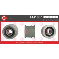 CCP90141GS CASCO Ременный шкив, генератор