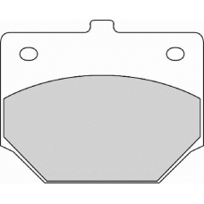 FD879A NECTO Комплект тормозных колодок, дисковый тормоз