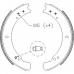 Z4162.00 WOKING Комплект тормозных колодок