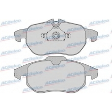 AC0581216D AC Delco Комплект тормозных колодок, дисковый тормоз