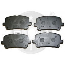 12329 OPTIMAL Комплект тормозных колодок, дисковый тормоз