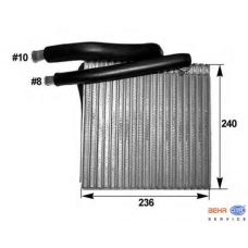 8FV 351 211-081 HELLA Испаритель, кондиционер