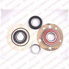 BK1378 DELPHI Комплект подшипника ступицы колеса