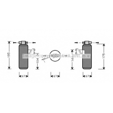 RTD027 Prasco Осушитель, кондиционер