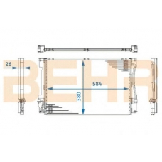 7402015 BEHR Condenser