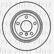 FBD1812 FIRST LINE Тормозной диск