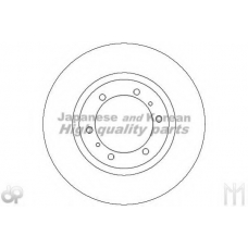 C654-21 ASHUKI Тормозной диск