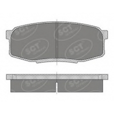 SP 480 PR SCT Комплект тормозных колодок, дисковый тормоз