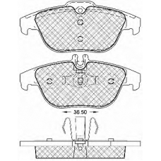 20074 BSF Комплект тормозных колодок, дисковый тормоз