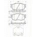 8110 43031 TRISCAN Комплект тормозных колодок, дисковый тормоз