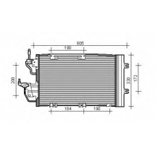 QCN495 QUINTON HAZELL Конденсатор, кондиционер