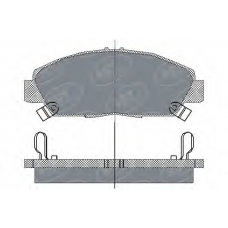 SP 203 PR SCT Комплект тормозных колодок, дисковый тормоз