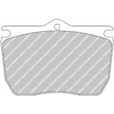 FCV898 FERODO Комплект тормозных колодок, дисковый тормоз