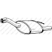 154-211 BOSAL Глушитель выхлопных газов конечный