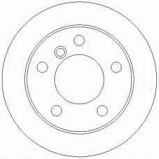 D2597 ROULUNDS Тормозной диск