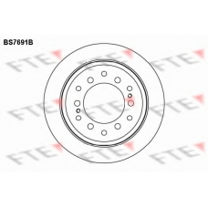 BS7691B FTE Тормозной диск