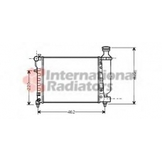 60092206 SCHLIECKMANN Радиатор, охлаждение двигателя