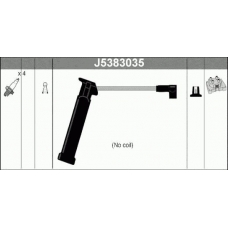 J5383035 NIPPARTS Комплект проводов зажигания