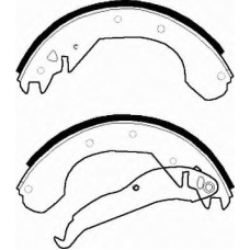 T0610863 RAMEDER Комплект тормозных колодок