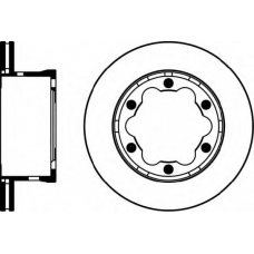 MDC1079 MINTEX Тормозной диск