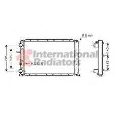 60172288 SCHLIECKMANN Радиатор, охлаждение двигателя