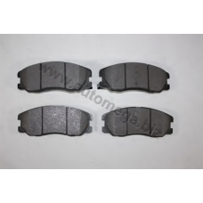 1248170764 AUTOMEGA Комплект тормозных колодок, дисковый тормоз